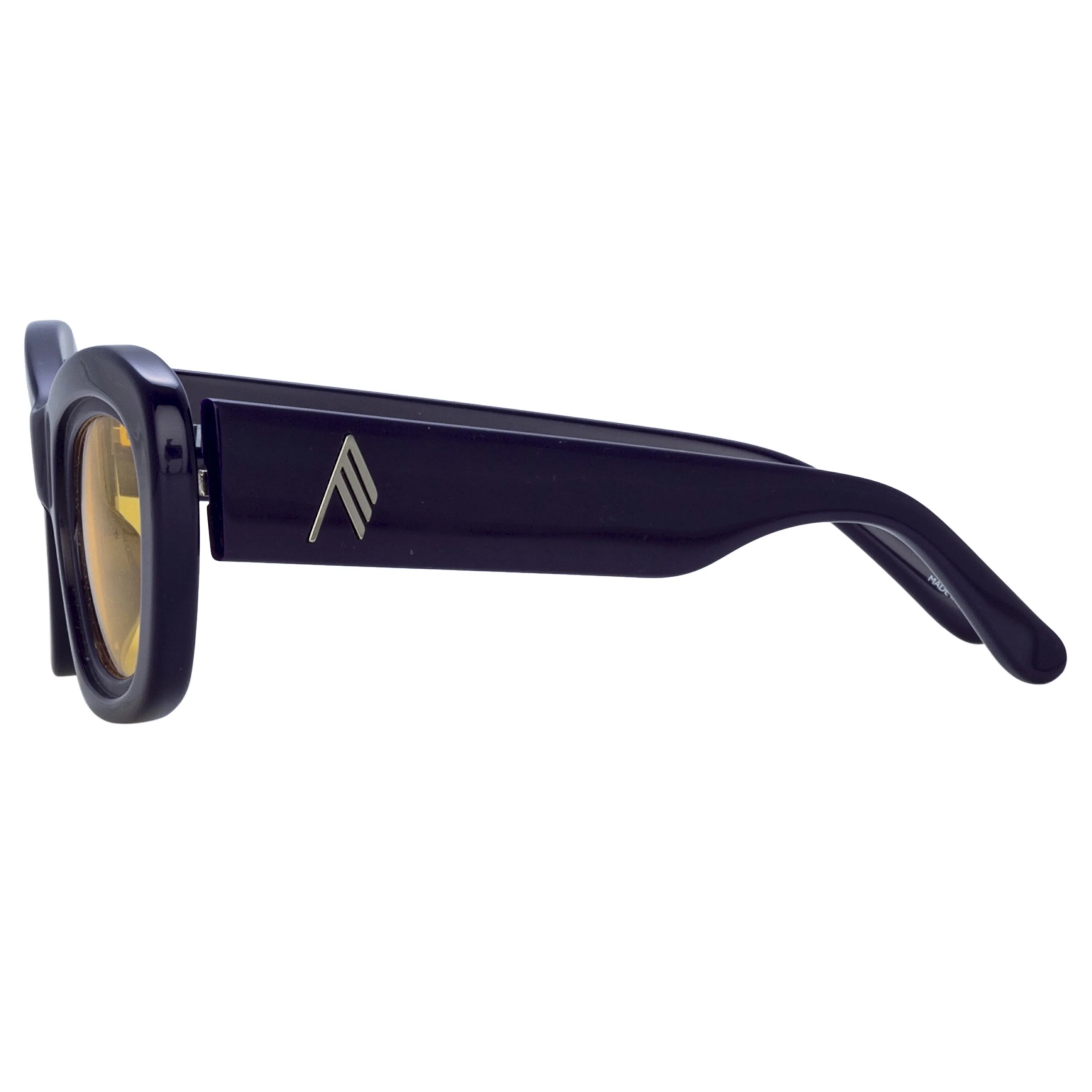 The Attico Rania Cat Eye Sunglasses in Purple sold by Linda Farrow product image thumbnail 4