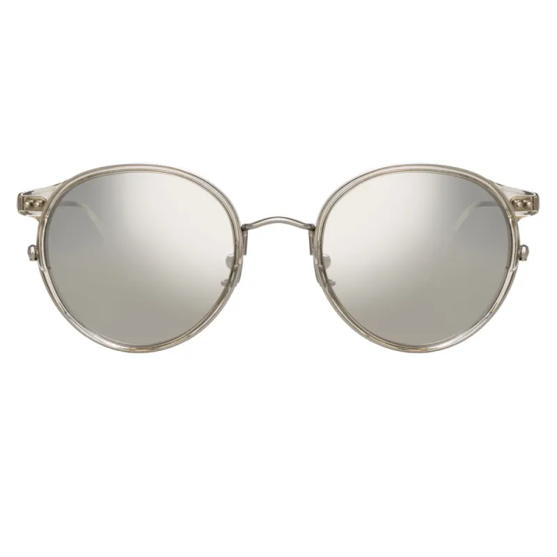 Linda Farrow Beni C4 Oval Sunglasses sold by Linda Farrow