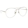 Linda Farrow Carmen C2 Aviator Optical Frame sold by Linda Farrow