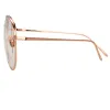 Linda Farrow Carmen C2 Aviator Optical Frame sold by Linda Farrow