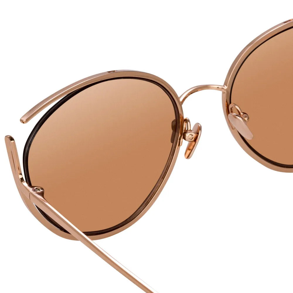 Linda Farrow Fontaine C3 Cat Eye Sunglasses sold by Linda Farrow product image thumbnail 4