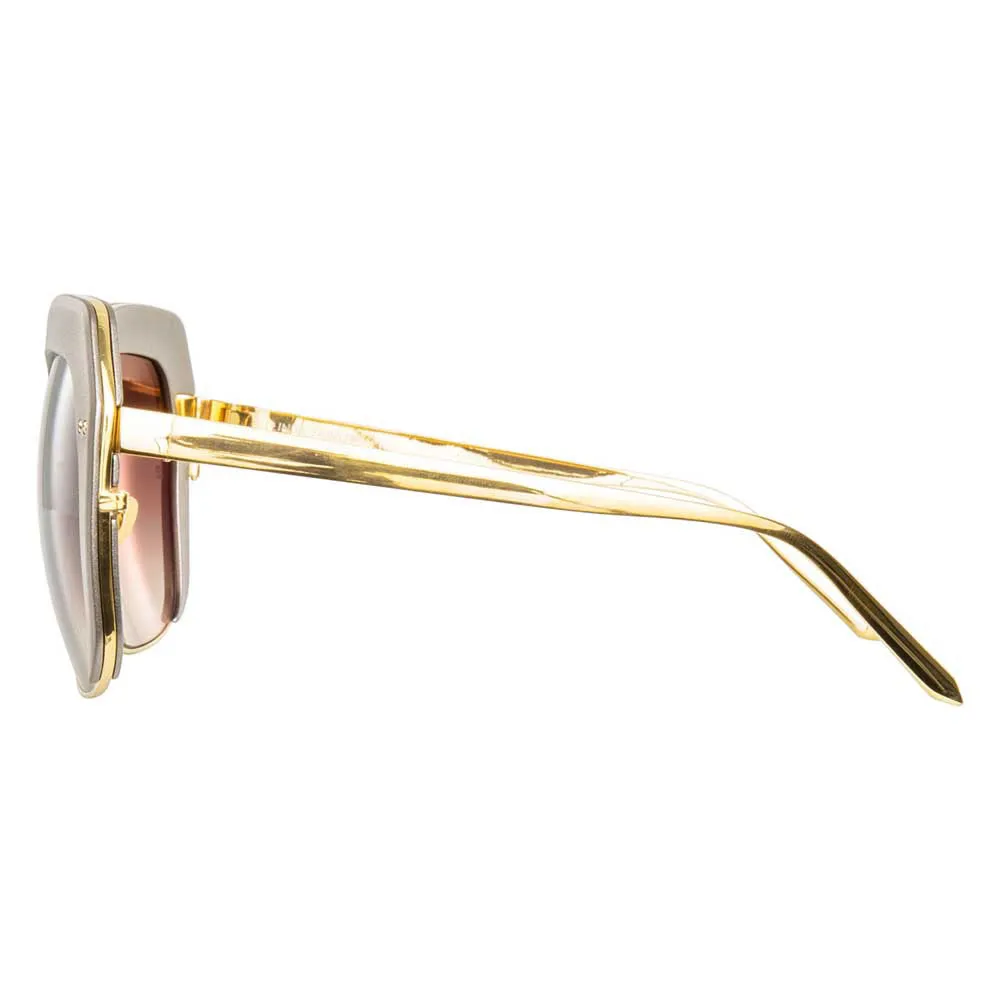 Linda Farrow 578 C5 Oversized Sunglasses sold by Linda Farrow product image thumbnail 4
