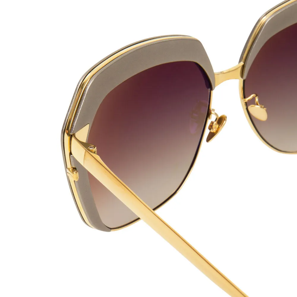 Linda Farrow 578 C5 Oversized Sunglasses sold by Linda Farrow product image thumbnail 3