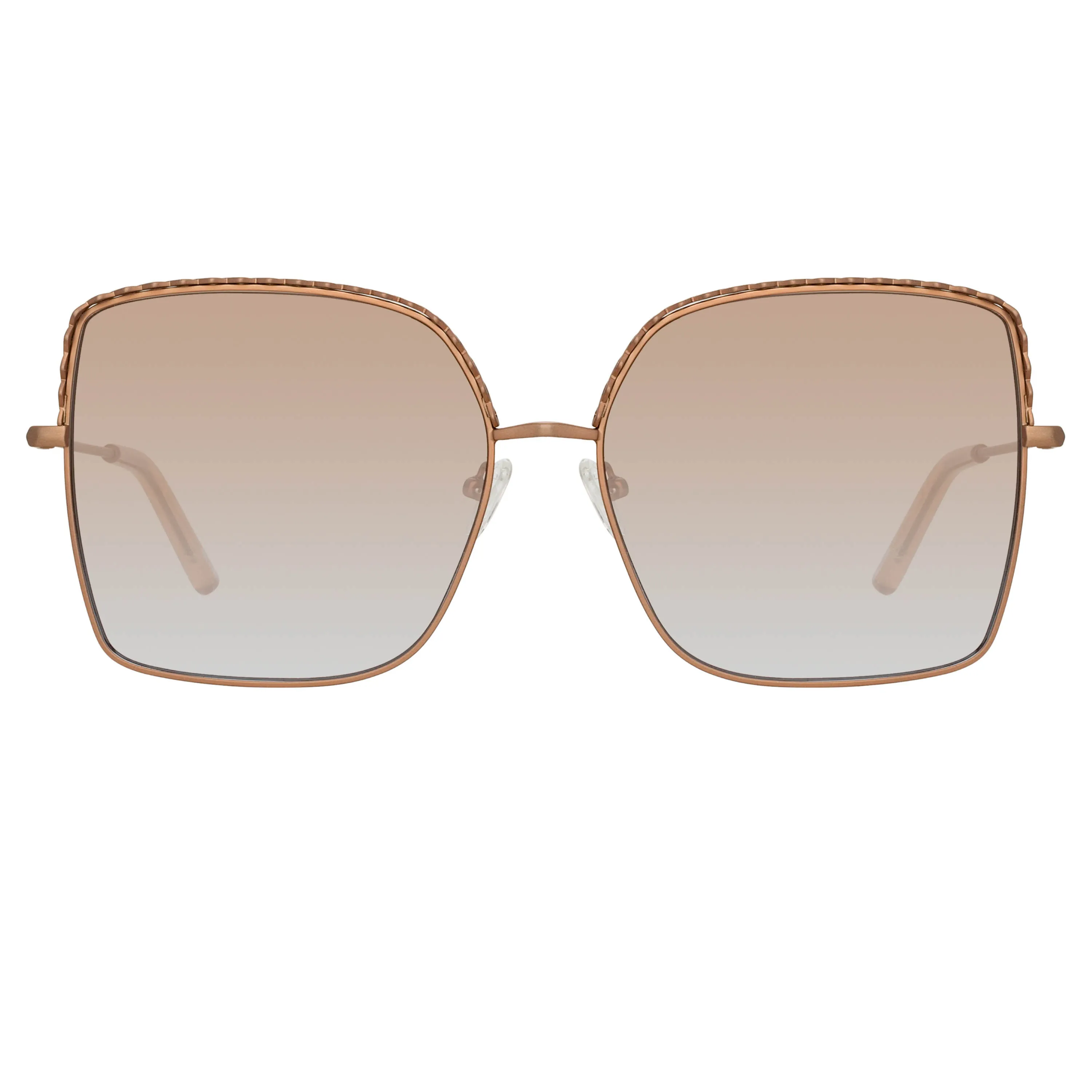Matthew Williamson Clematis Sunglasses in Nude sold by Linda Farrow