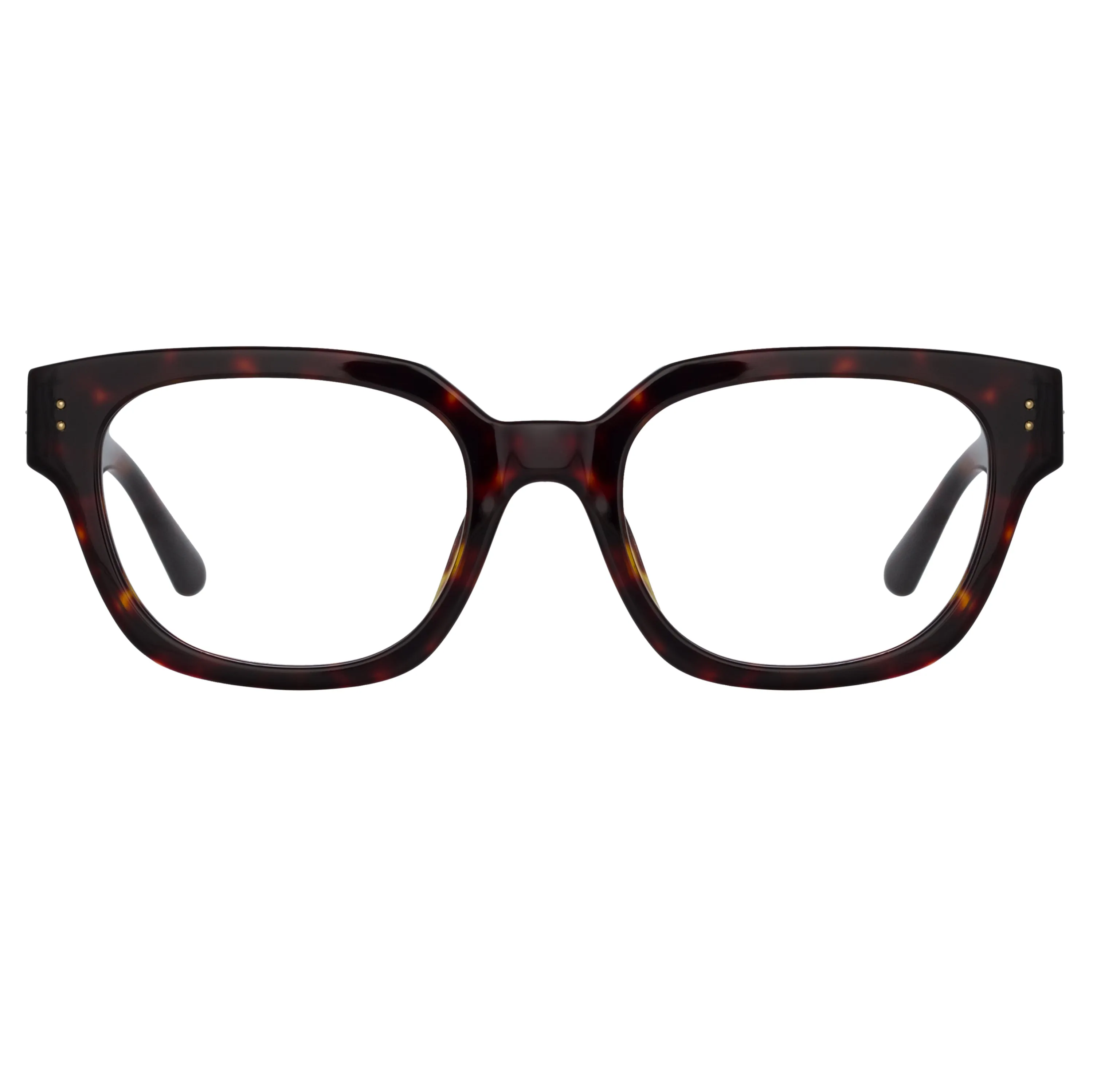 Deni Optical D-Frame in Tortoiseshell (Men's) sold by Linda Farrow product image thumbnail 3