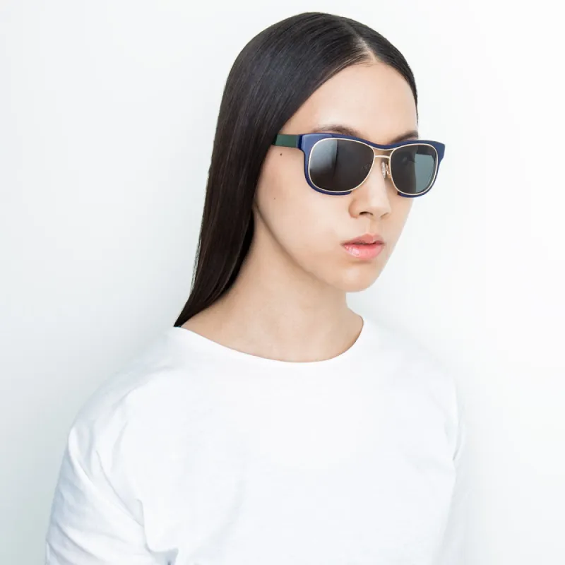 Sacai 1 C2 D-frame Sunglasses sold by Linda Farrow
