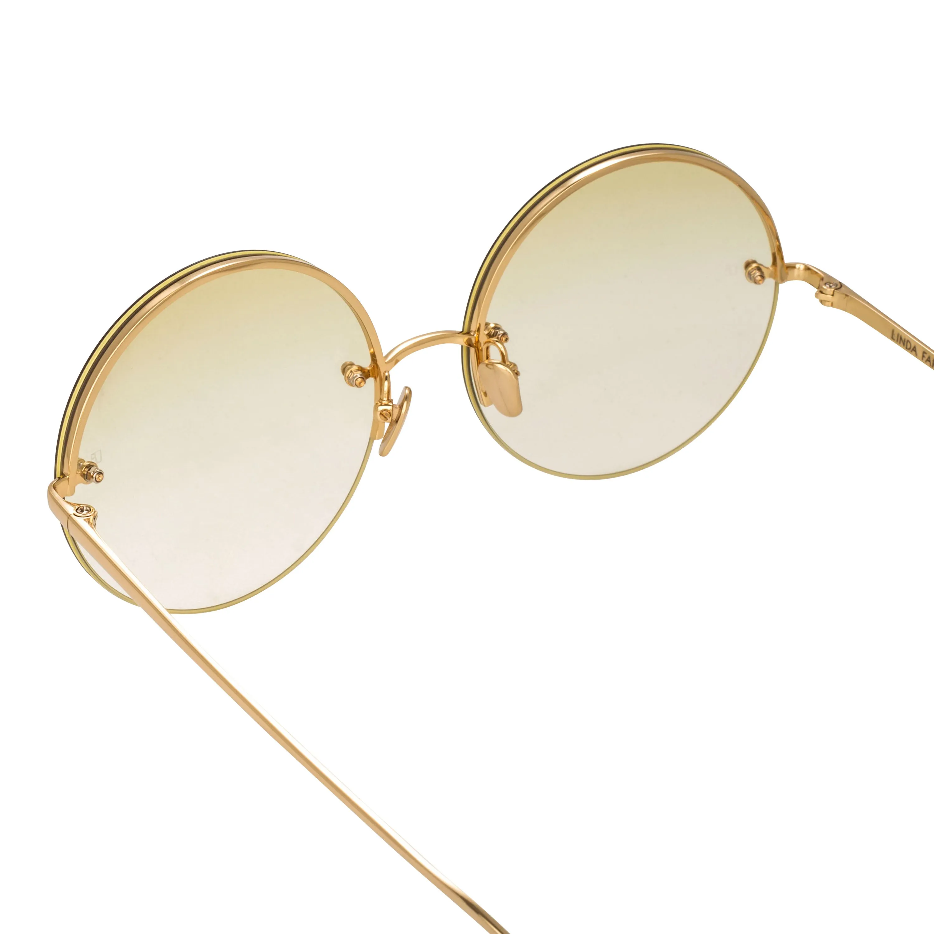 Linda Farrow 565 C9 Round Sunglasses sold by Linda Farrow product image thumbnail 4