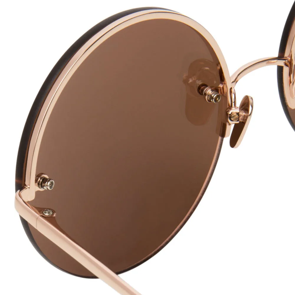 Linda Farrow 565 C3 Round Sunglasses sold by Linda Farrow product image thumbnail 4