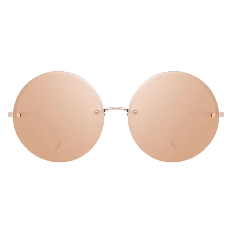 Linda Farrow 565 C3 Round Sunglasses sold by Linda Farrow