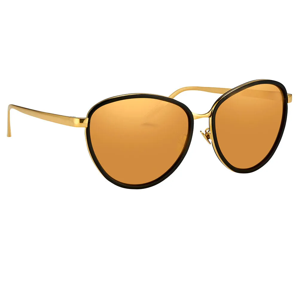 Linda Farrow 550 C1 Oversized Sunglasses sold by Linda Farrow product image thumbnail 2