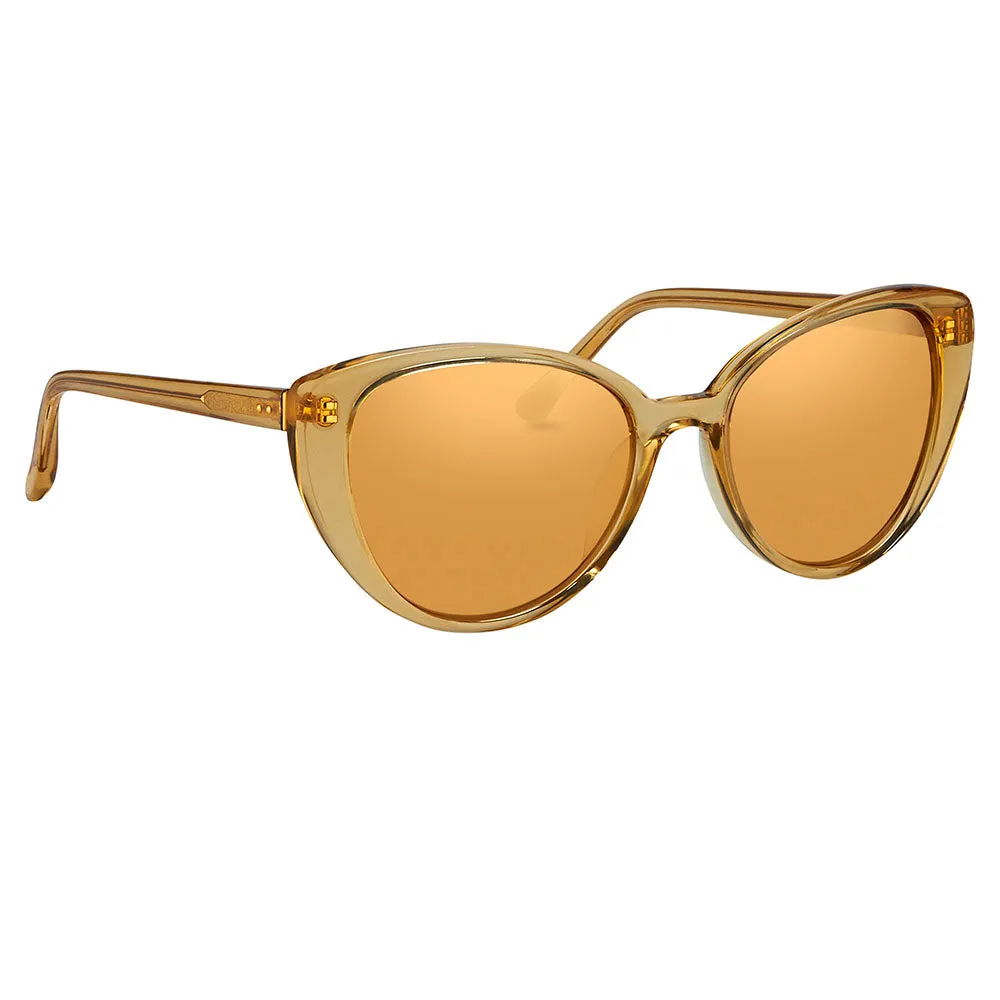 Linda Farrow 517 C5 Cat Eye Sunglasses sold by Linda Farrow product image thumbnail 2