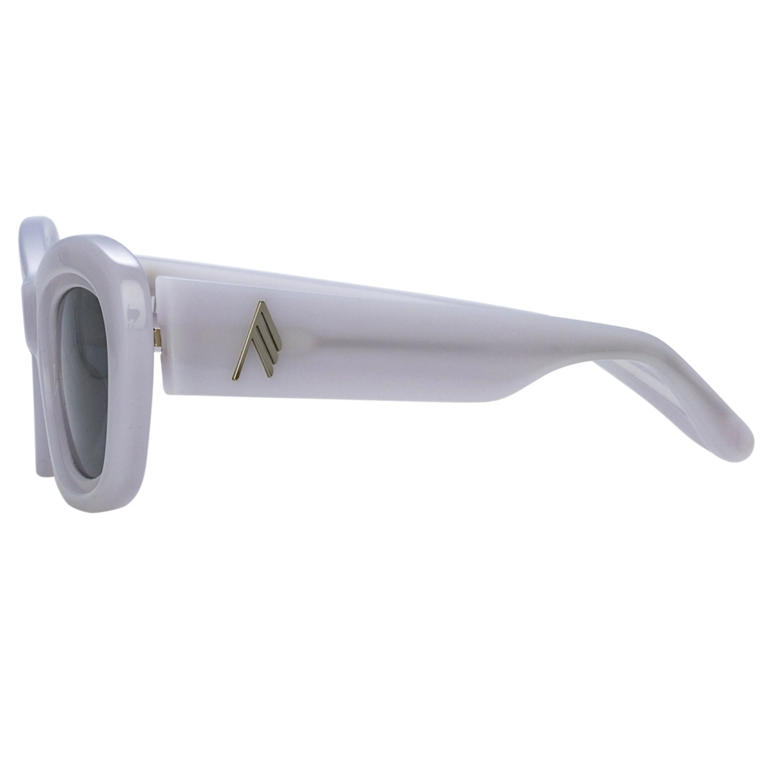 The Attico Rania Cat Eye Sunglasses in Grey sold by Linda Farrow product image thumbnail 4