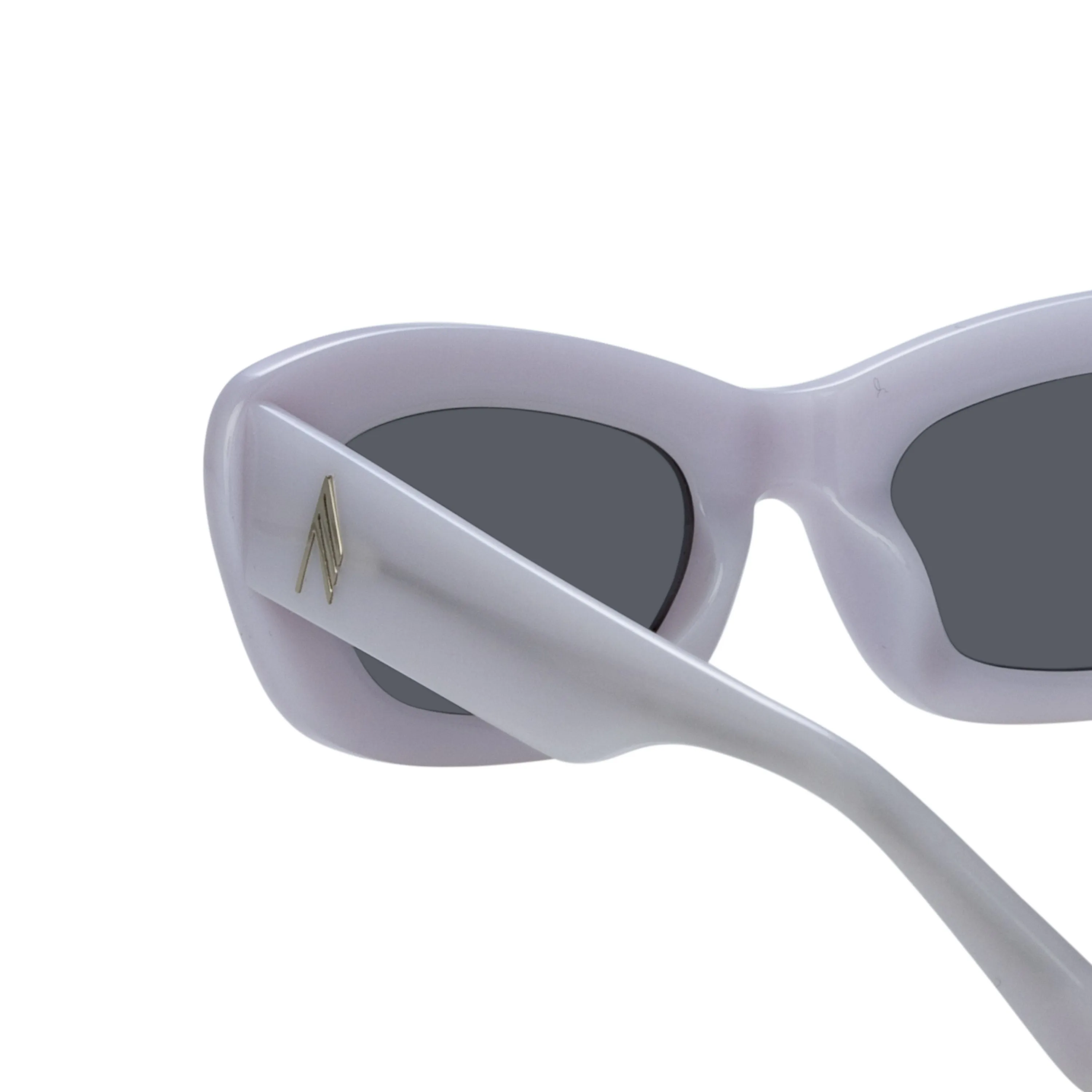 The Attico Rania Cat Eye Sunglasses in Grey sold by Linda Farrow product image thumbnail 5