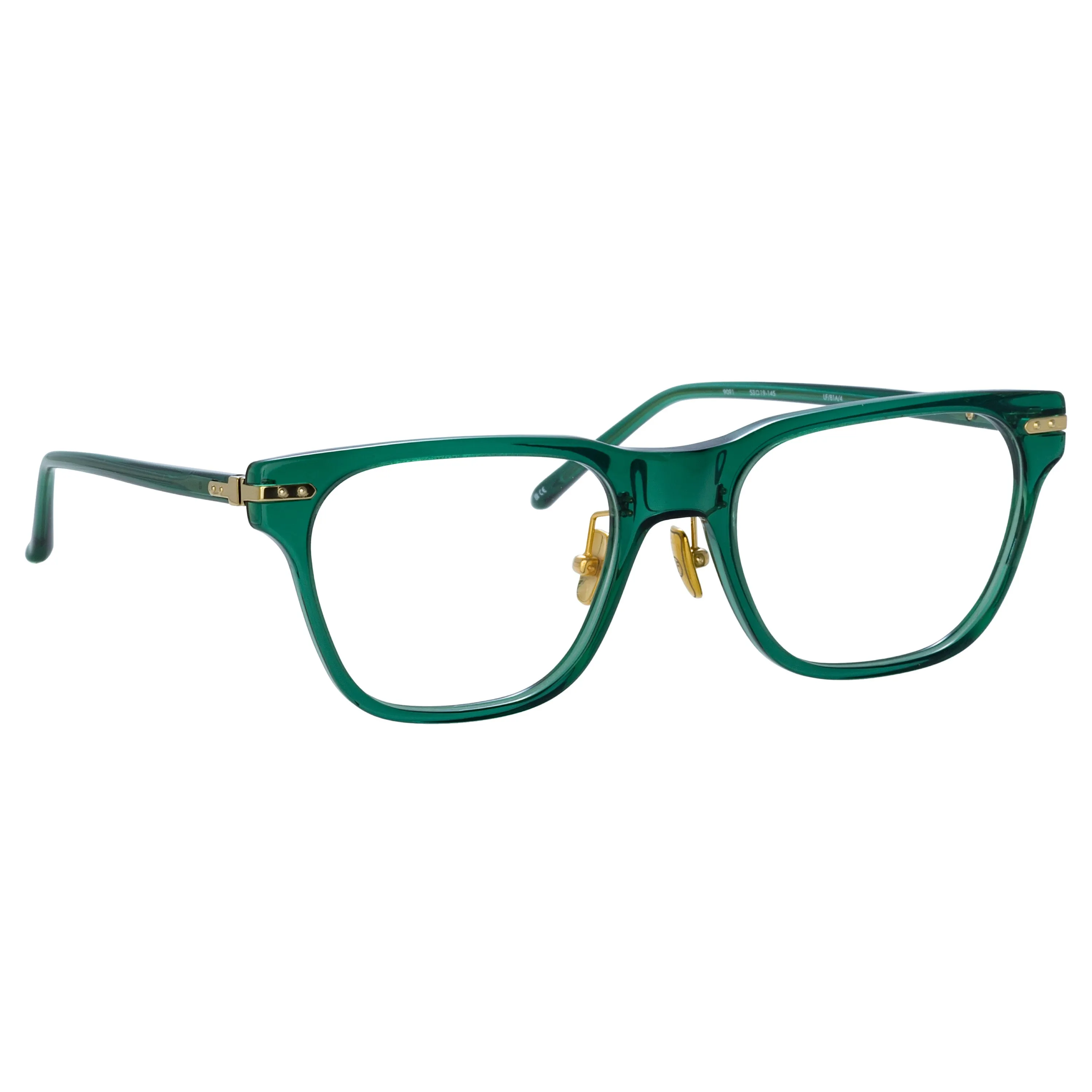 Men's Cove Optical D-Frame in Bottle Green (Asian Fit) sold by Linda Farrow product image thumbnail 5
