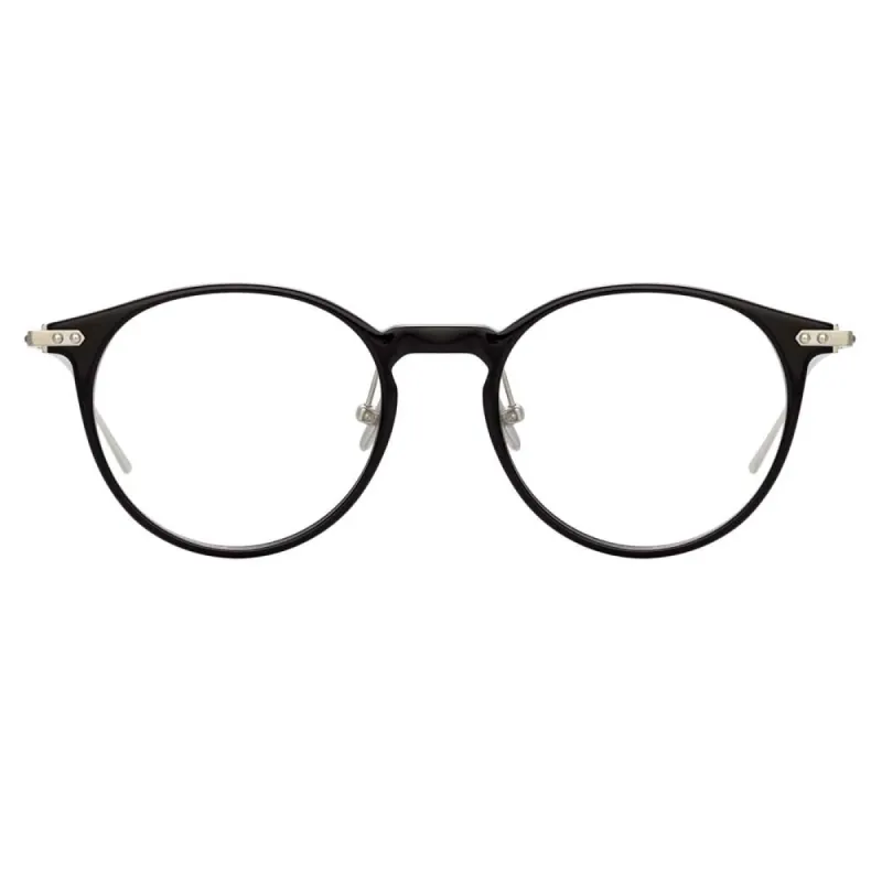 Linda Farrow Linear Chevron C2 Oval Optical Frame sold by Linda Farrow