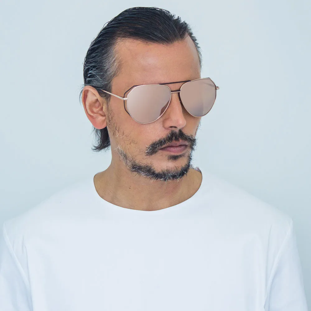 Linda Farrow 351 C7 Aviator Sunglasses sold by Linda Farrow product image thumbnail 5