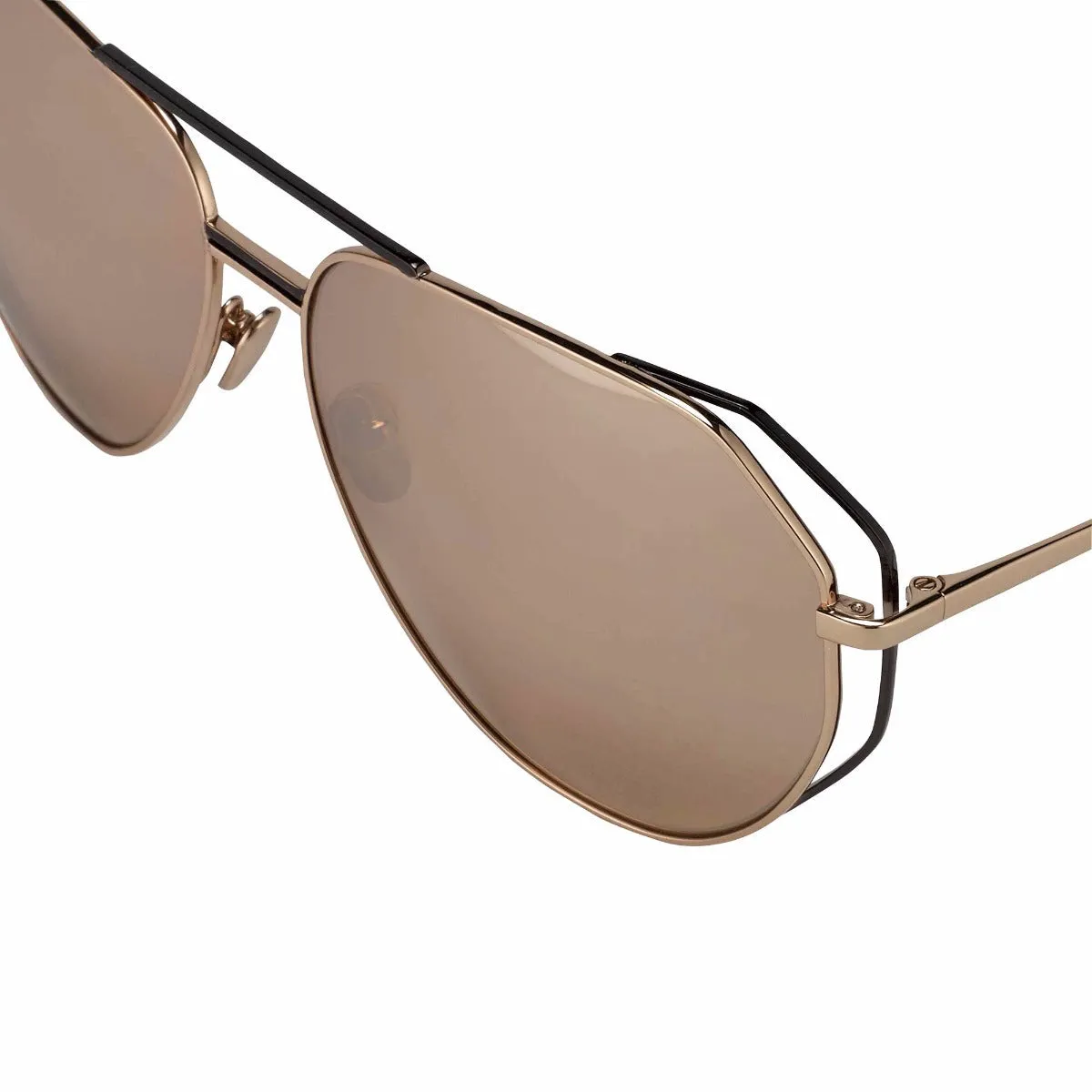Linda Farrow 351 C7 Aviator Sunglasses sold by Linda Farrow product image thumbnail 3