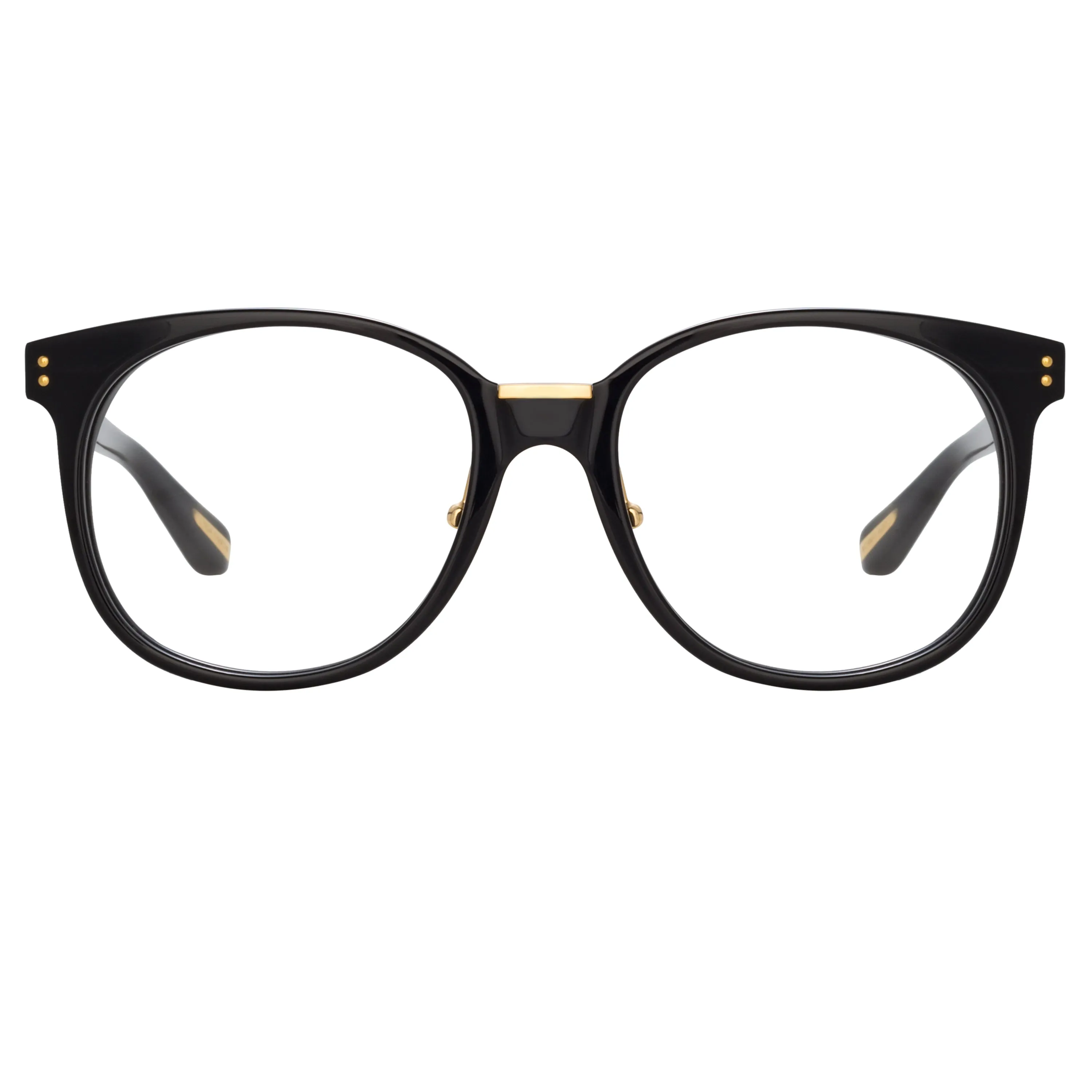 Palla Optical D-Frame Frame in Black (Men's) sold by Linda Farrow