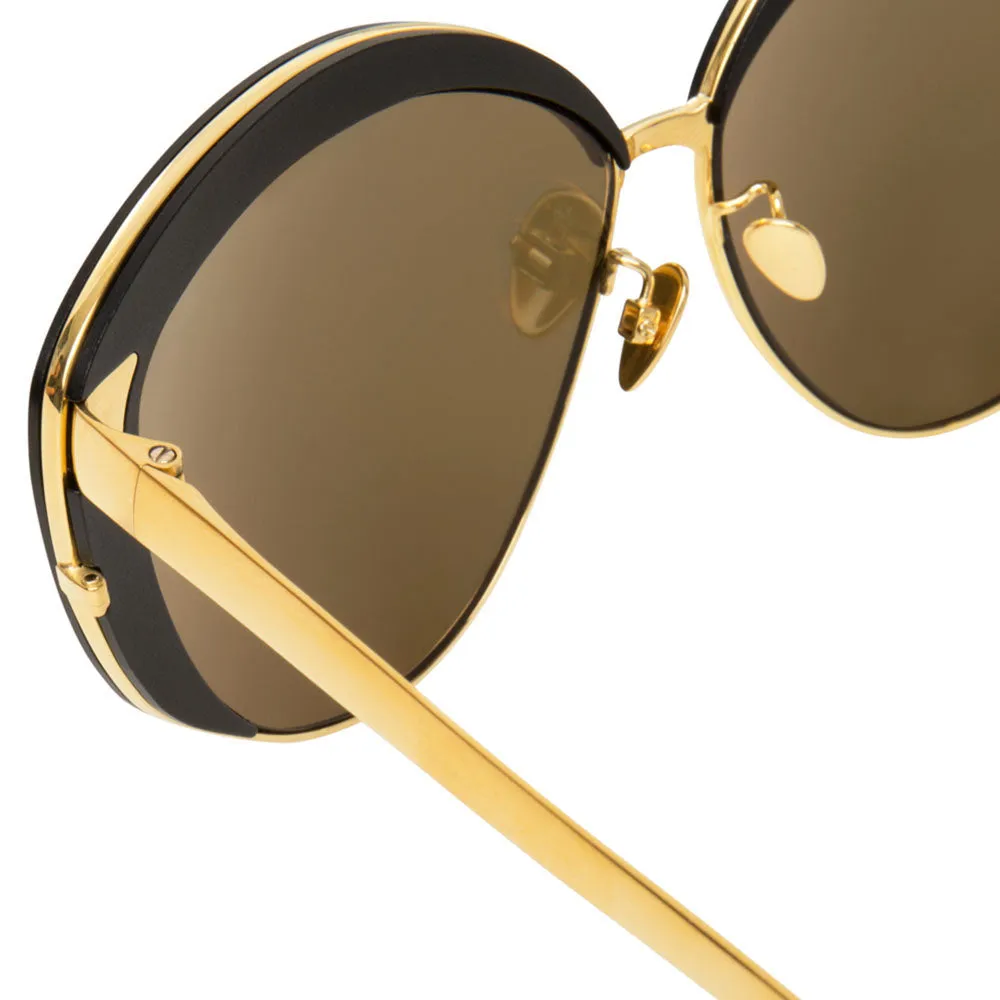 Linda Farrow 579 C2 Cat Eye Sunglasses sold by Linda Farrow product image thumbnail 4