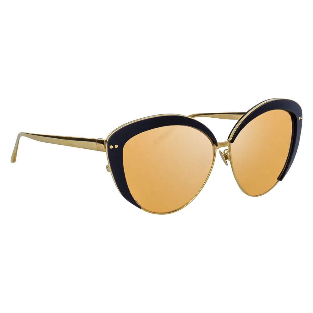 Linda Farrow 579 C2 Cat Eye Sunglasses sold by Linda Farrow product image thumbnail 2