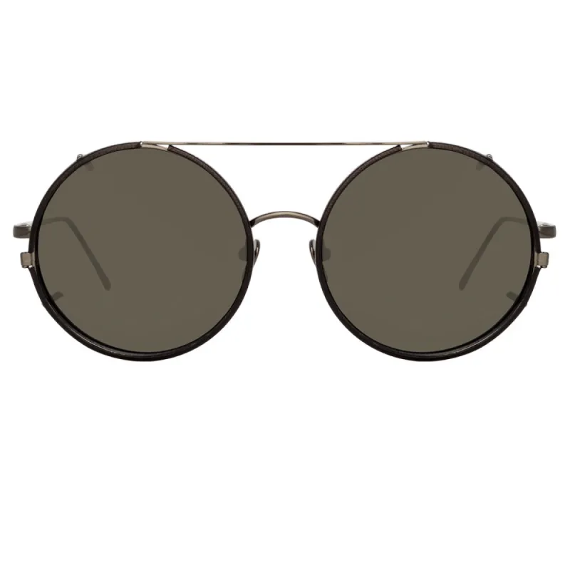Linda Farrow Dalal C3 Round Sunglasses sold by Linda Farrow