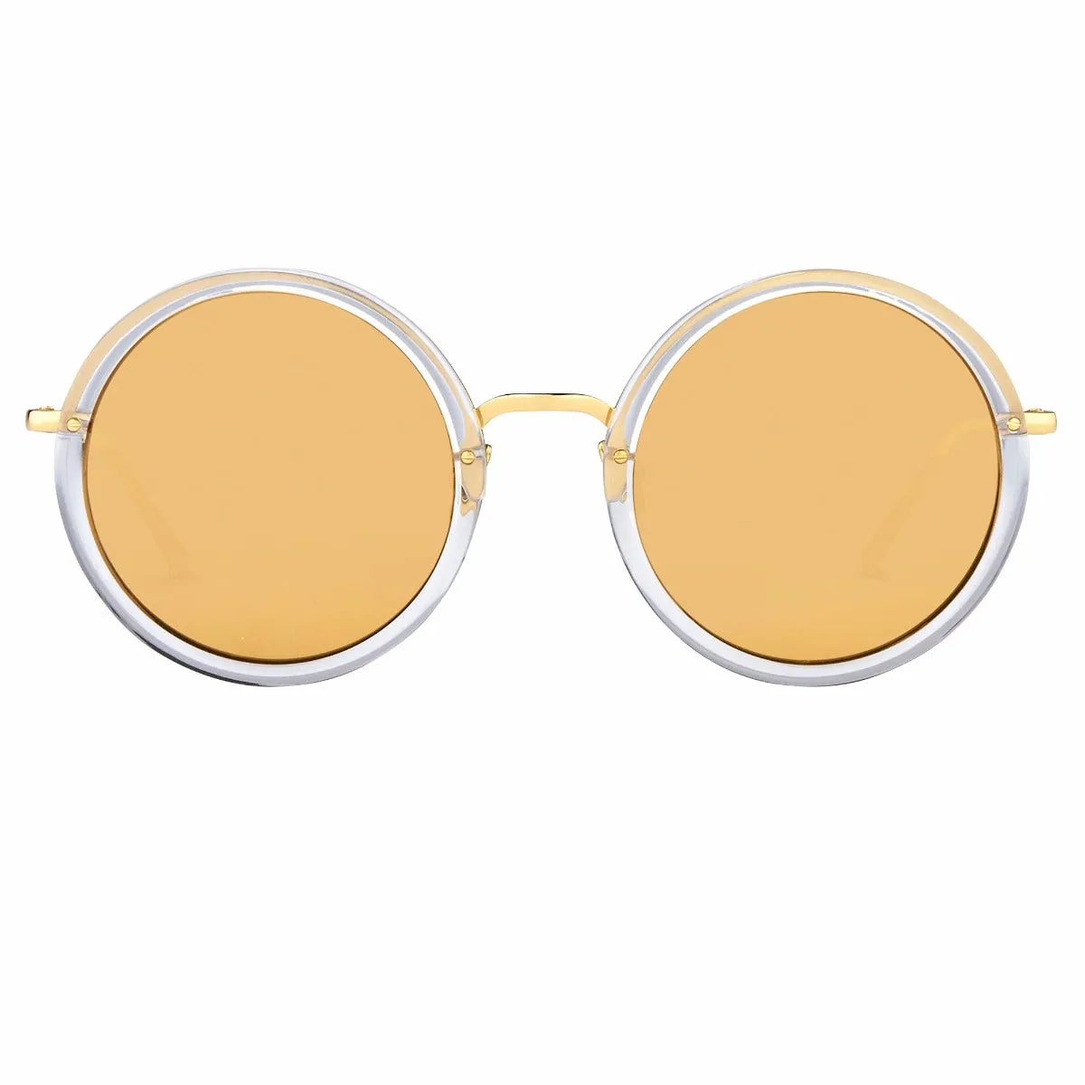 Linda Farrow Tracy C30 Round Sunglasses sold by Linda Farrow