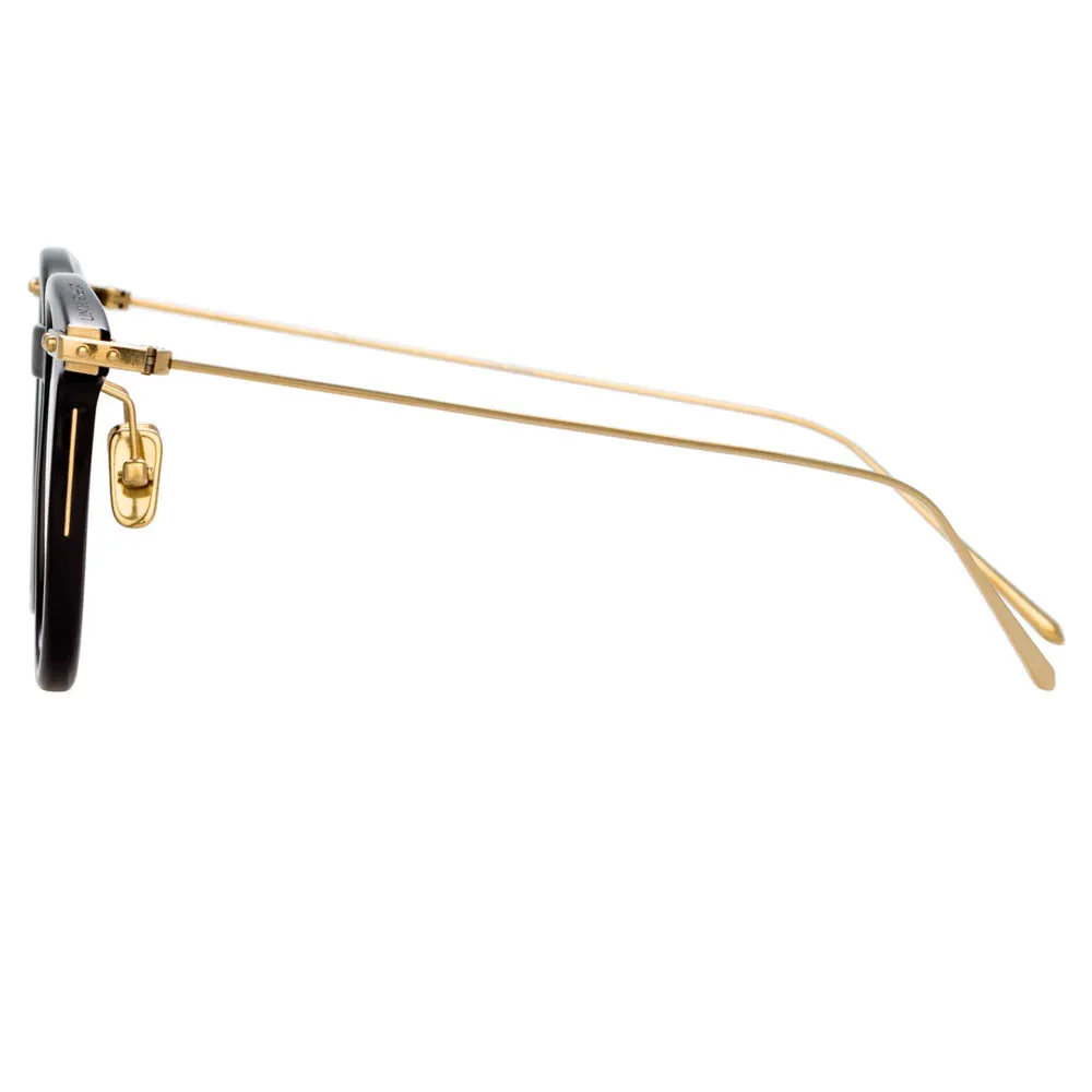 Linda Farrow Linear Stern A C1 Square Optical Frame sold by Linda Farrow product image thumbnail 3