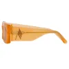 The Attico Mini Marfa in Orange sold by Linda Farrow