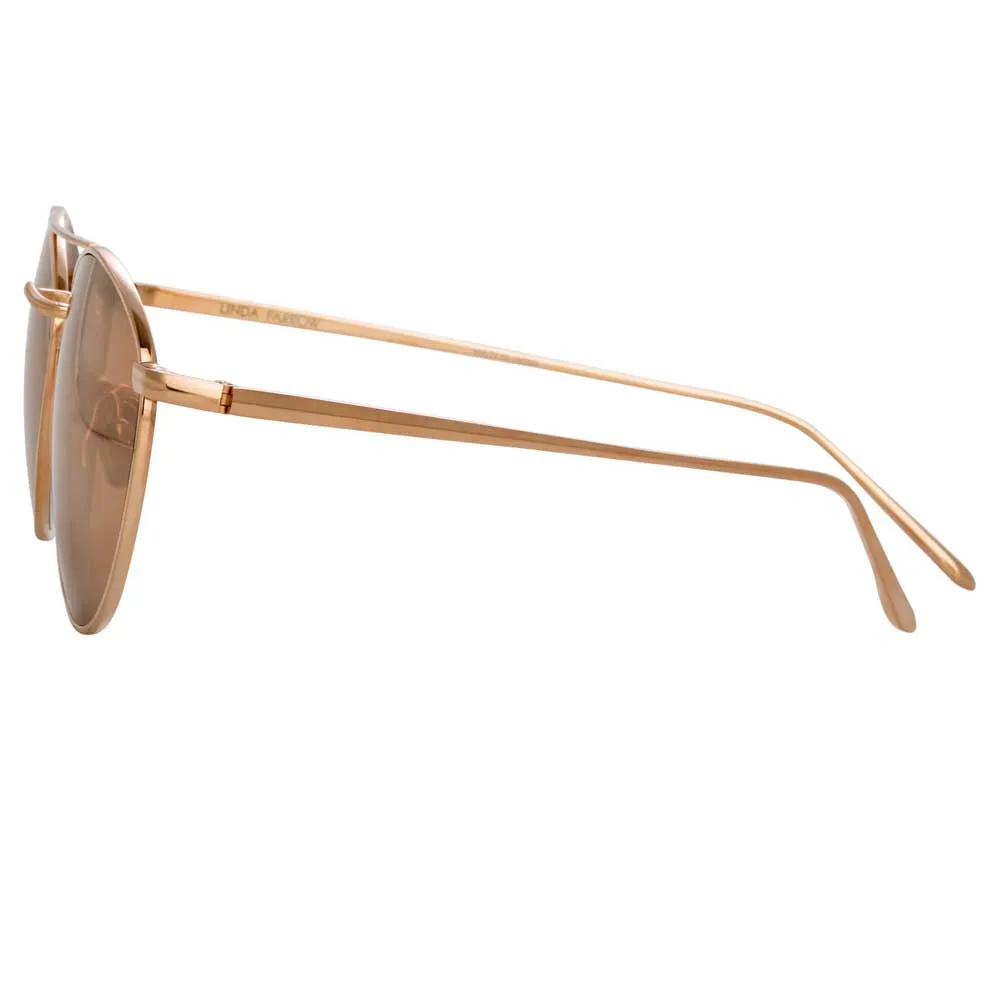 Linda Farrow Caine C3 Aviator Sunglasses sold by Linda Farrow product image thumbnail 3