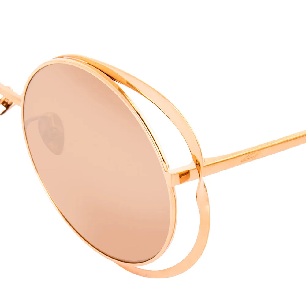 Linda Farrow 659 C3 Round Sunglasses sold by Linda Farrow product image thumbnail 4