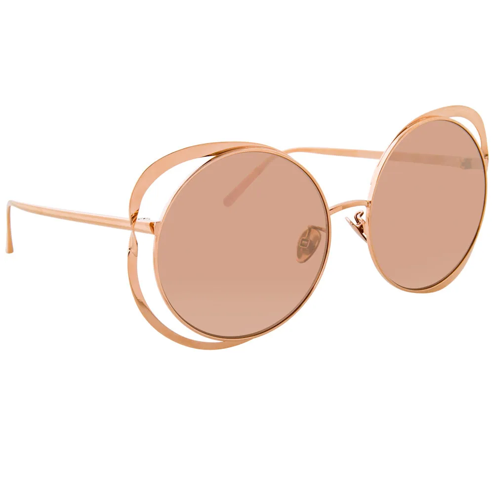 Linda Farrow 659 C3 Round Sunglasses sold by Linda Farrow product image thumbnail 2