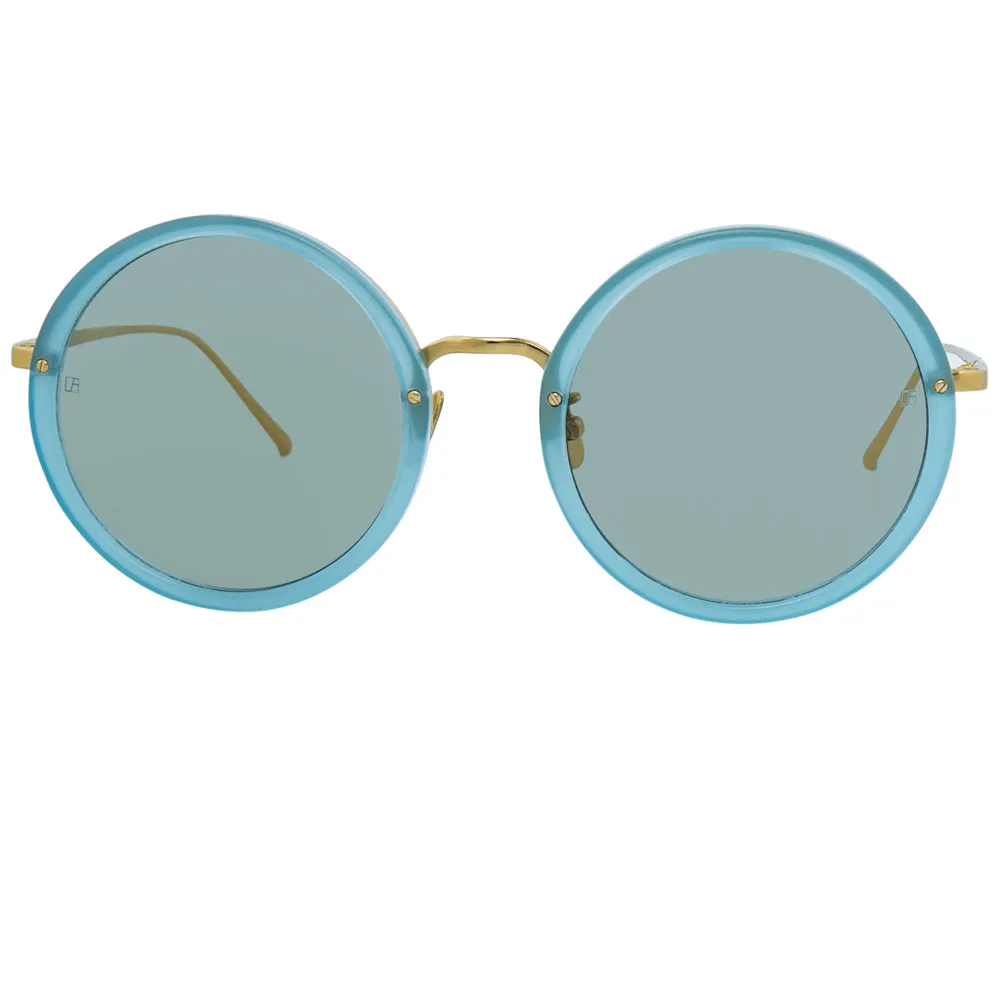 Linda Farrow Tracy C60 Round Sunglasses sold by Linda Farrow product image thumbnail 2