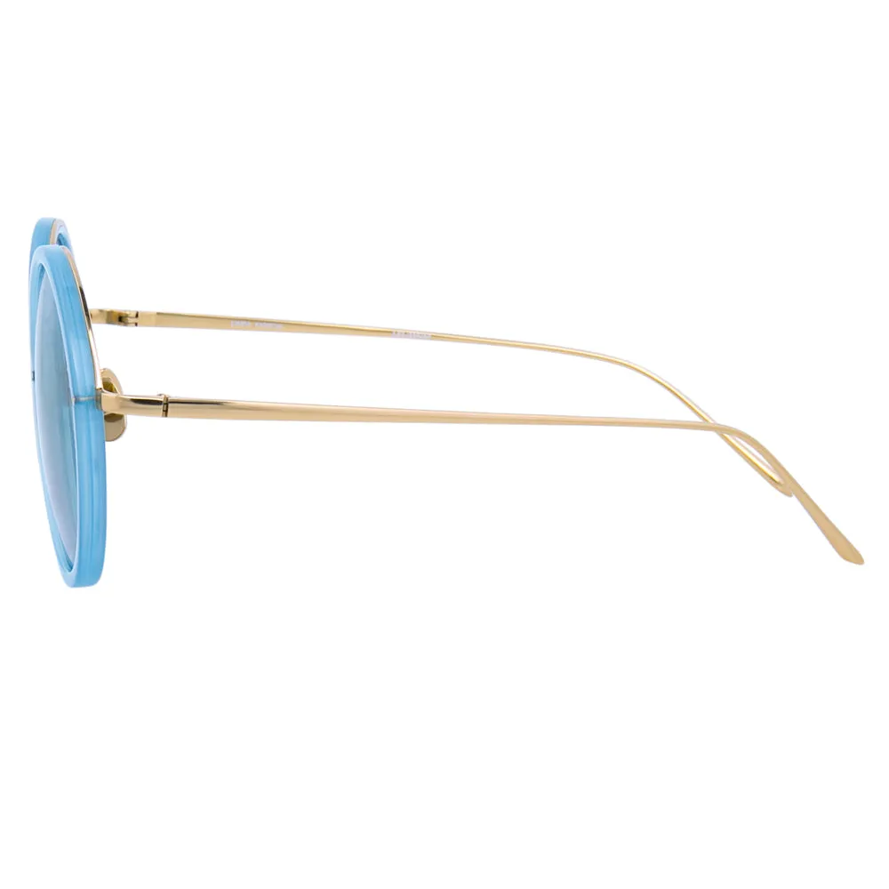 Linda Farrow Tracy C60 Round Sunglasses sold by Linda Farrow product image thumbnail 3