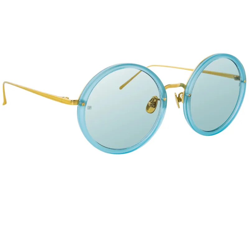 Linda Farrow Tracy C60 Round Sunglasses sold by Linda Farrow