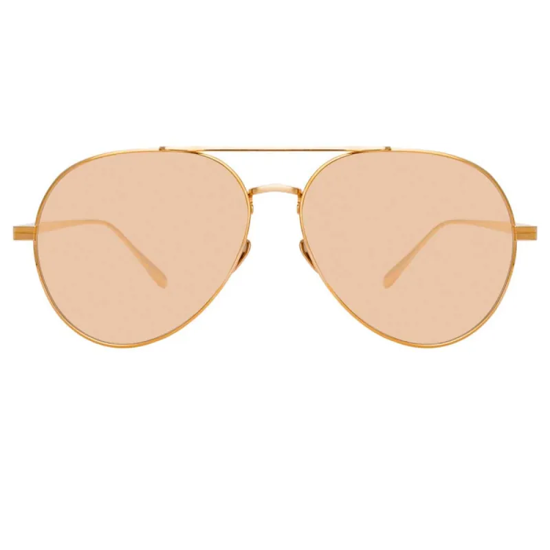 Linda Farrow Elgin C6 Aviator Sunglasses sold by Linda Farrow