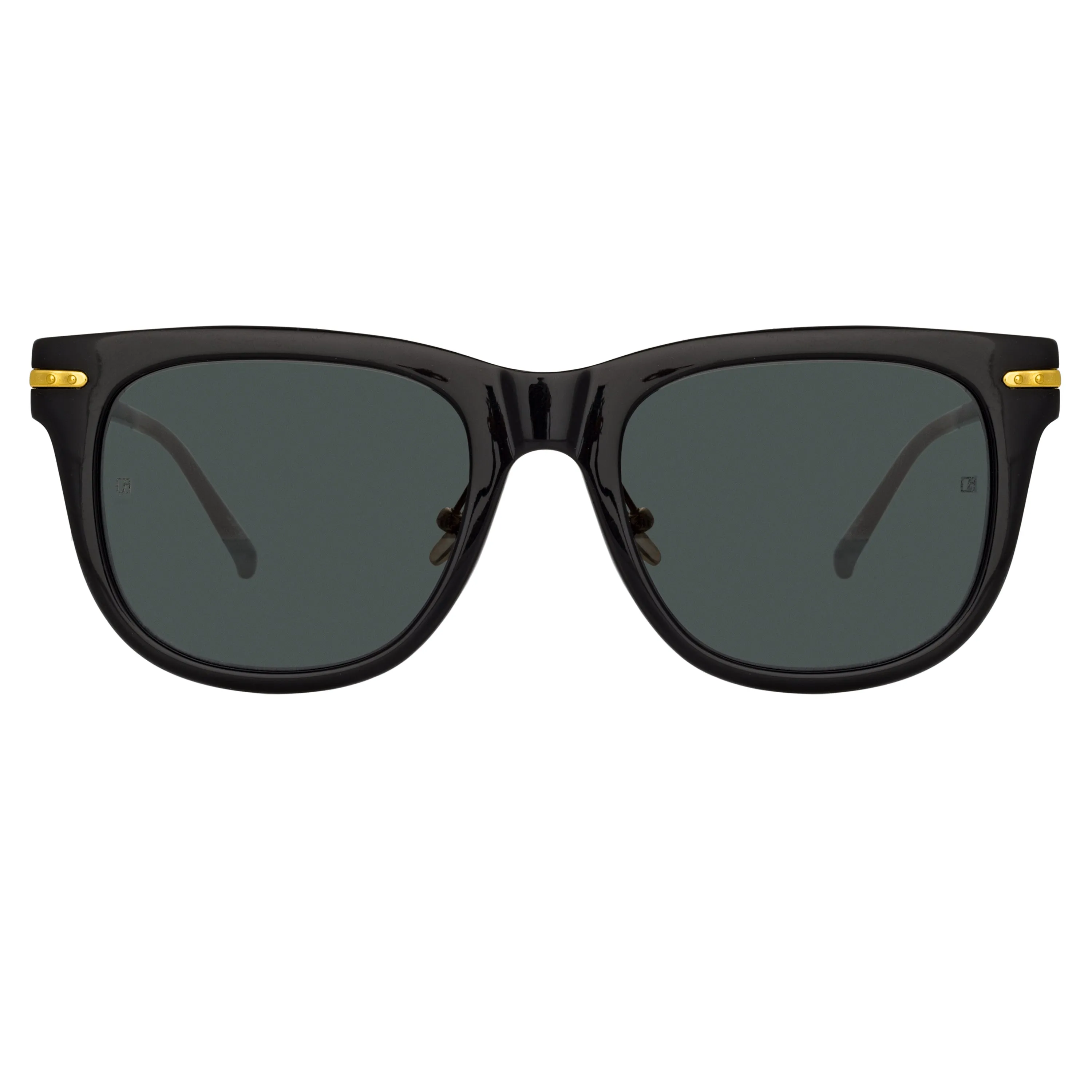 Chrysler A D-Frame Sunglasses in Black sold by Linda Farrow product image thumbnail 2