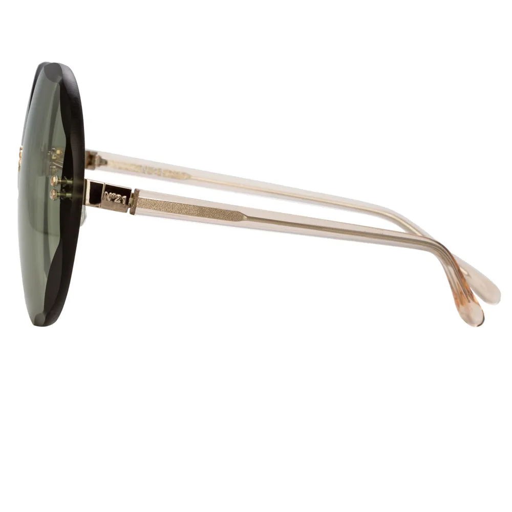 N21 S16 C3 Round Sunglasses sold by Linda Farrow product image thumbnail 4