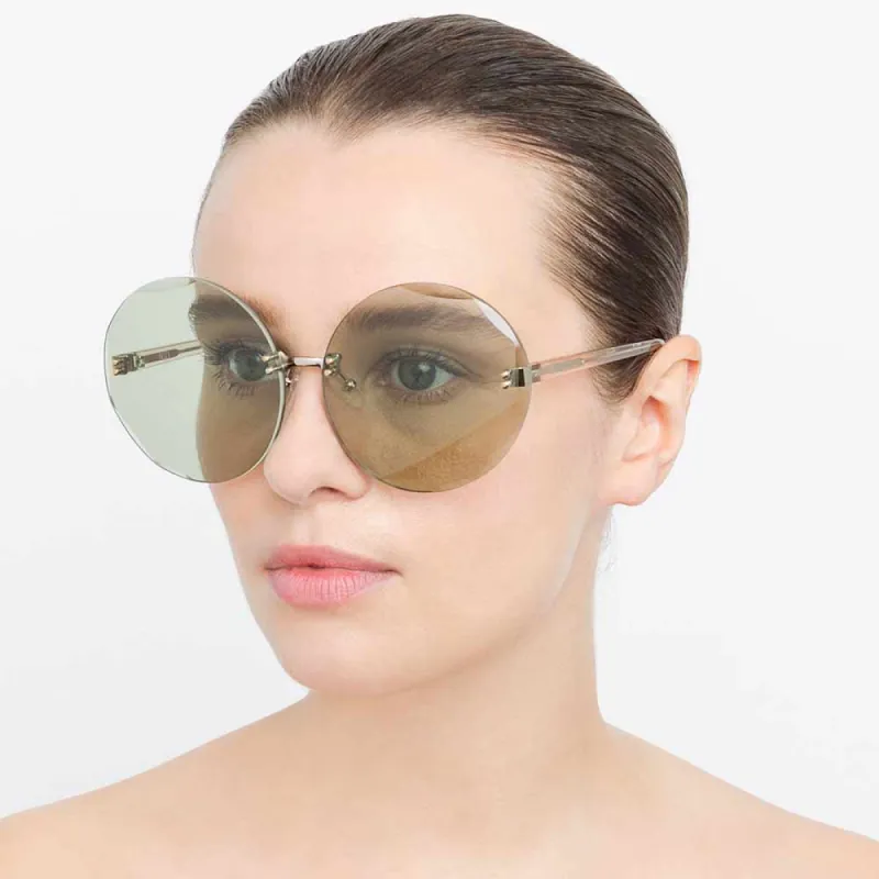 N21 S16 C3 Round Sunglasses sold by Linda Farrow