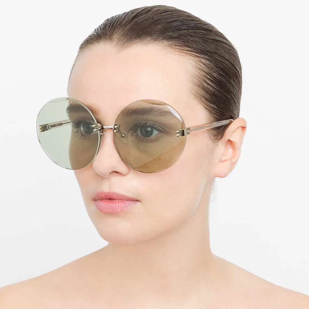 N21 S16 C3 Round Sunglasses sold by Linda Farrow