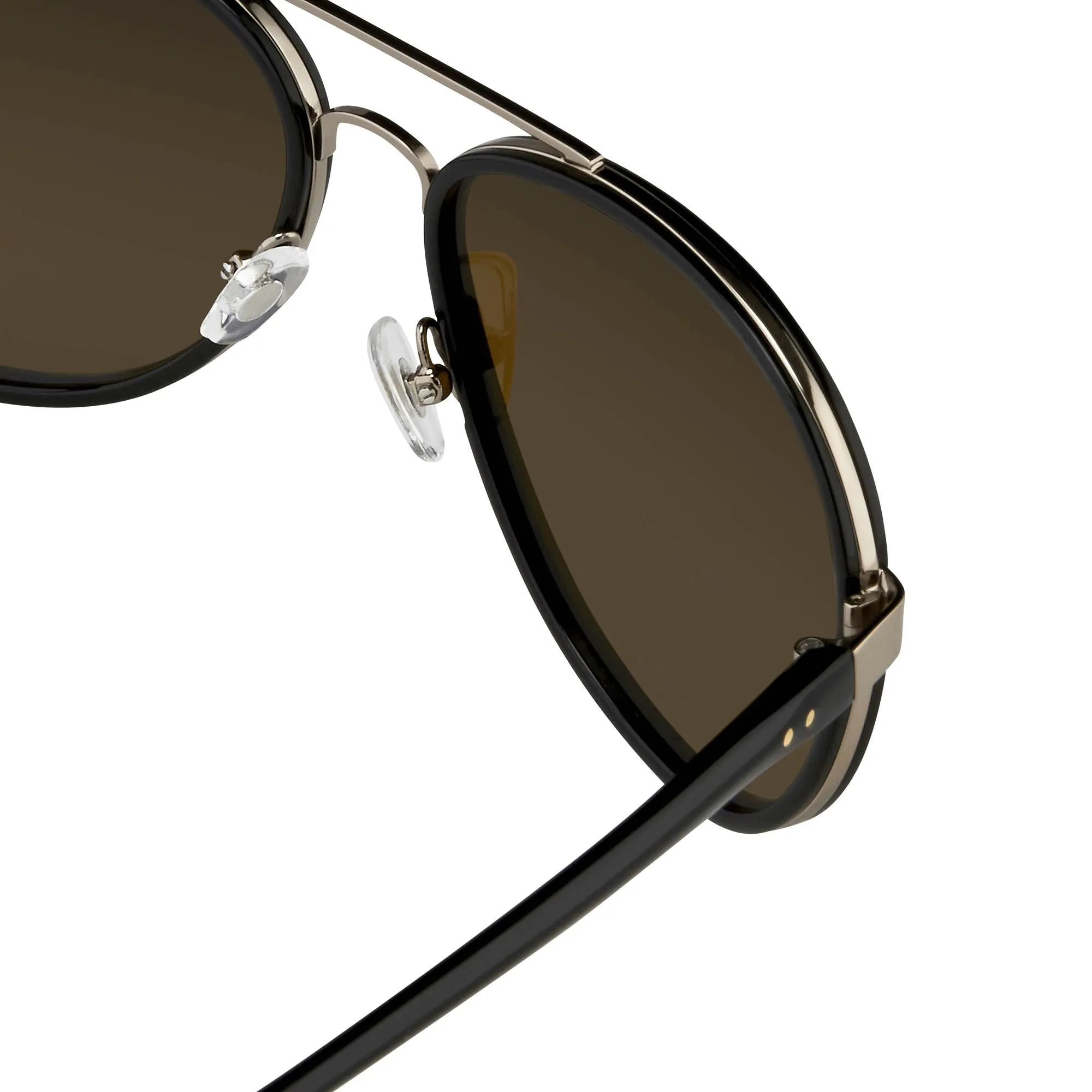 Dries van Noten 97 C6 Aviator Sunglasses sold by Linda Farrow product image thumbnail 4
