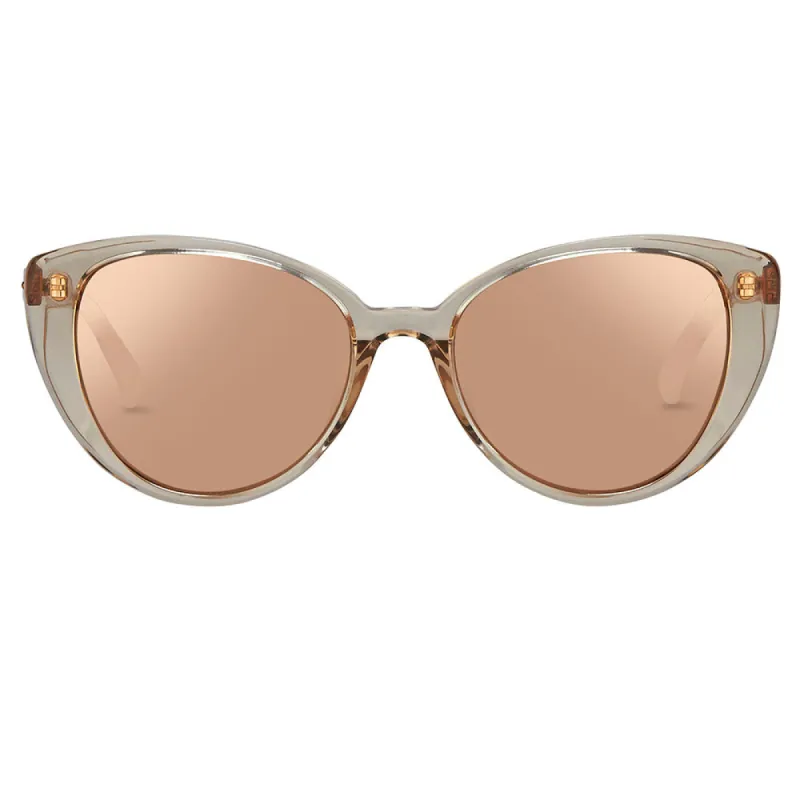 Linda Farrow 517 C4 Cat Eye Sunglasses sold by Linda Farrow