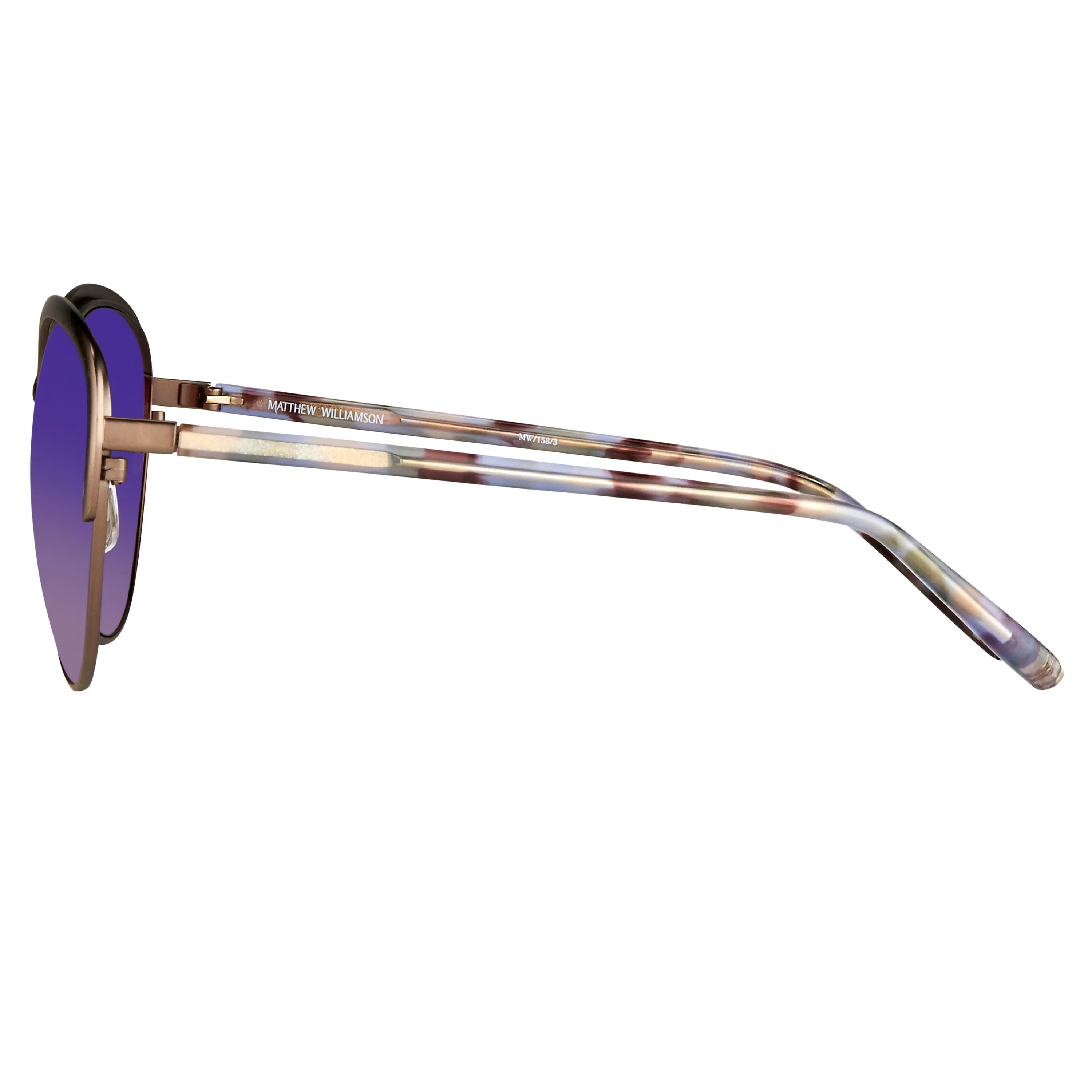 Matthew Williamson 158 C3 Cat Eye Sunglasses sold by Linda Farrow product image thumbnail 3