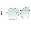 Matthew Williamson Lilac C3 Oversized Sunglasses sold by Linda Farrow