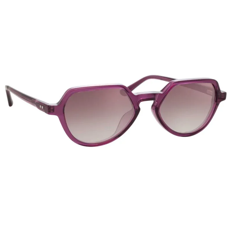 Dries Van Noten 183 C3 Angular Sunglasses sold by Linda Farrow