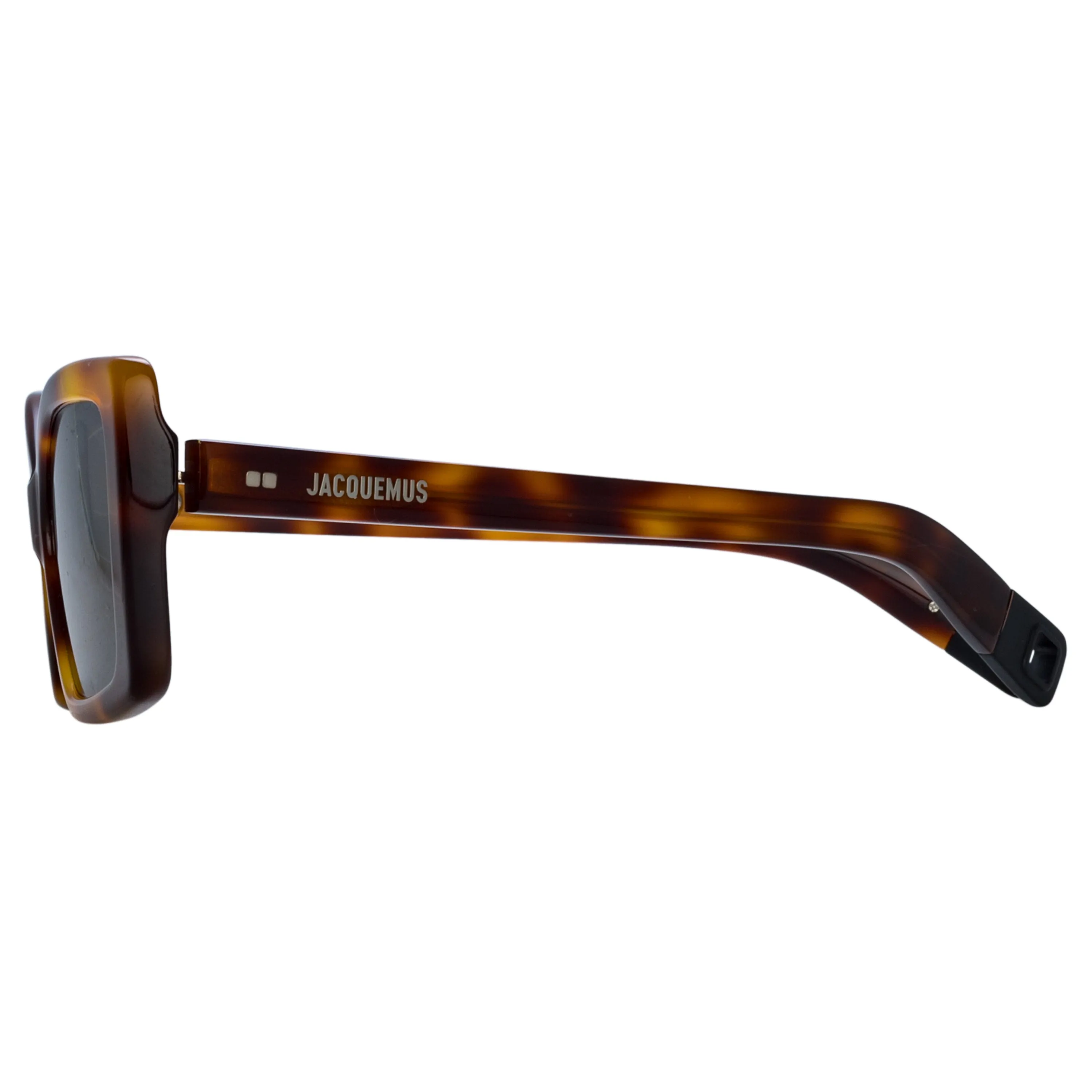 Spiaggia Angular Sunglasses in Tortoiseshell by Jacquemus sold by Linda Farrow product image thumbnail 4