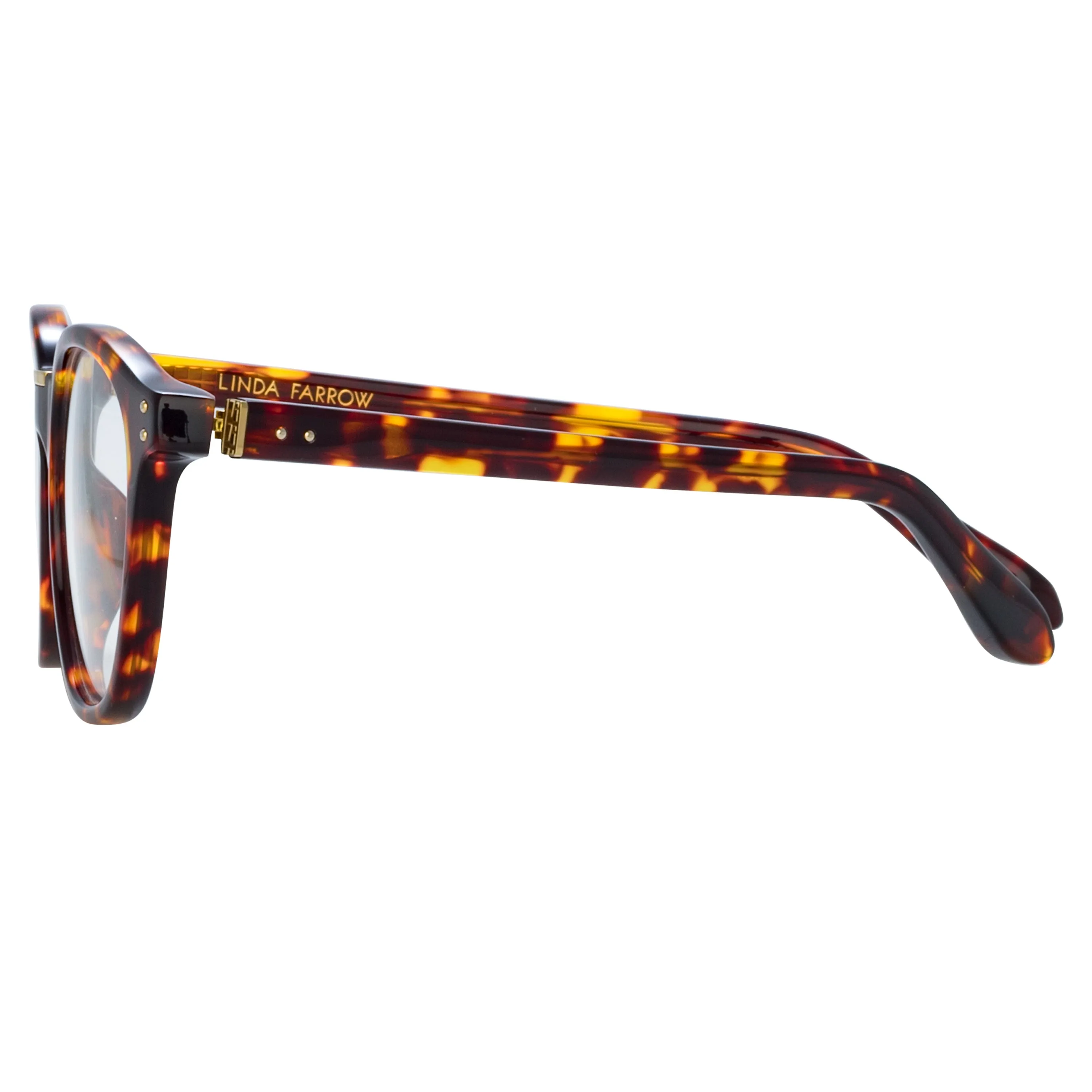 Men's Powell Optical D-Frame in Tortoiseshell sold by Linda Farrow product image thumbnail 4
