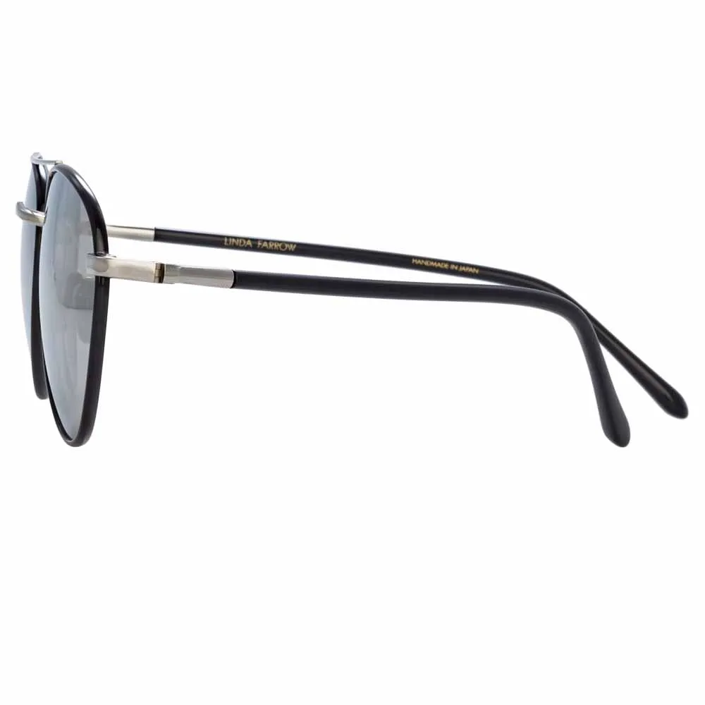 Linda Farrow Brodie C4 Aviator Sunglasses sold by Linda Farrow product image thumbnail 3