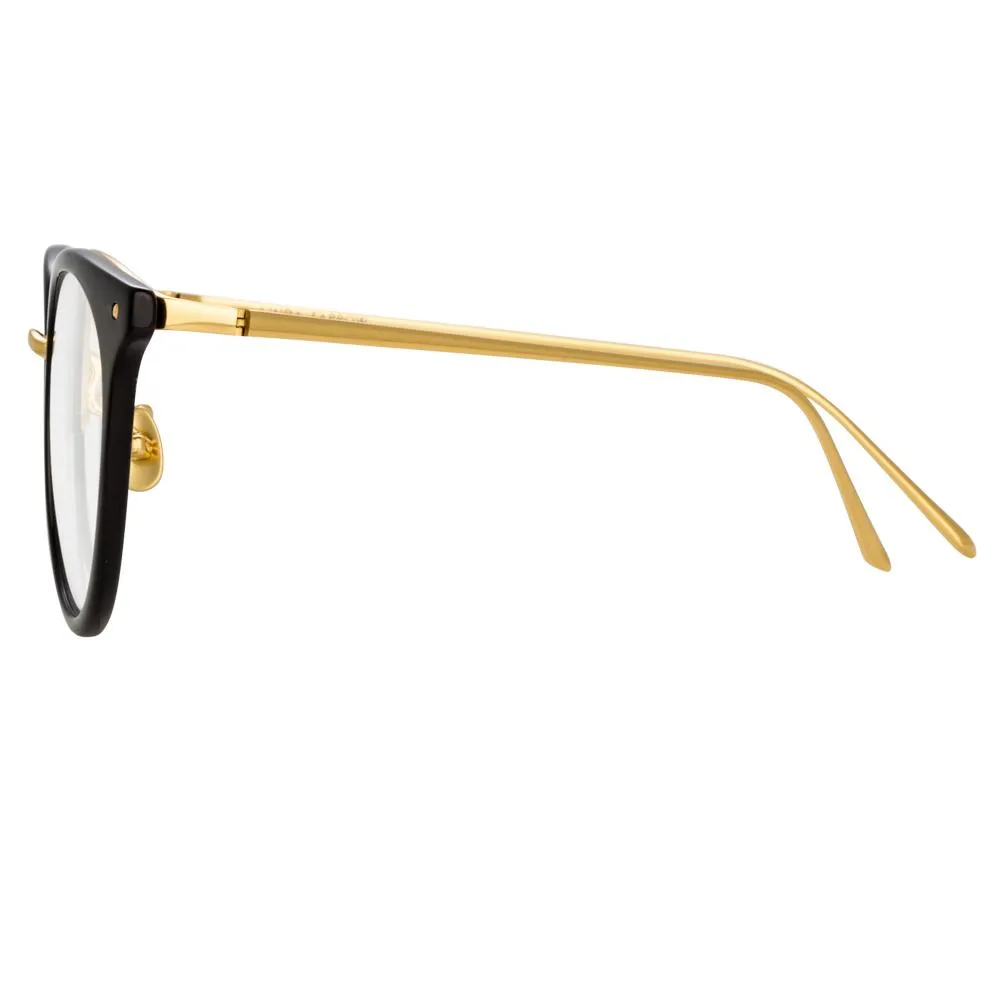 Linda Farrow Dolores C10 Oval Optical Frame sold by Linda Farrow product image thumbnail 3