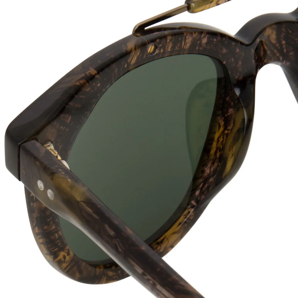 Dries Van Noten 132 C1 D-Frame Sunglasses sold by Linda Farrow product image thumbnail 4