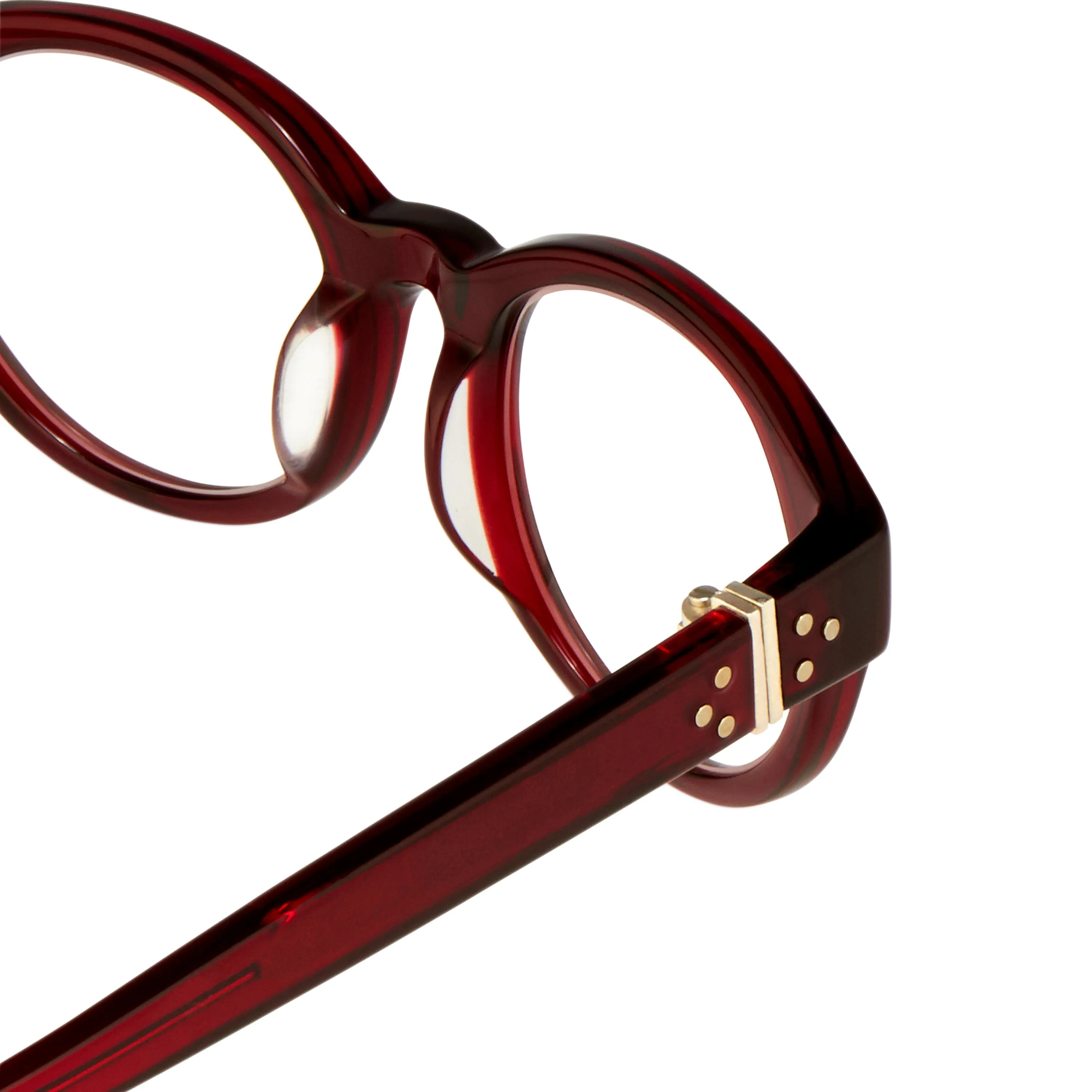 Ann Demeulemeester 18 C3 Oval Optical Frame sold by Linda Farrow product image thumbnail 4